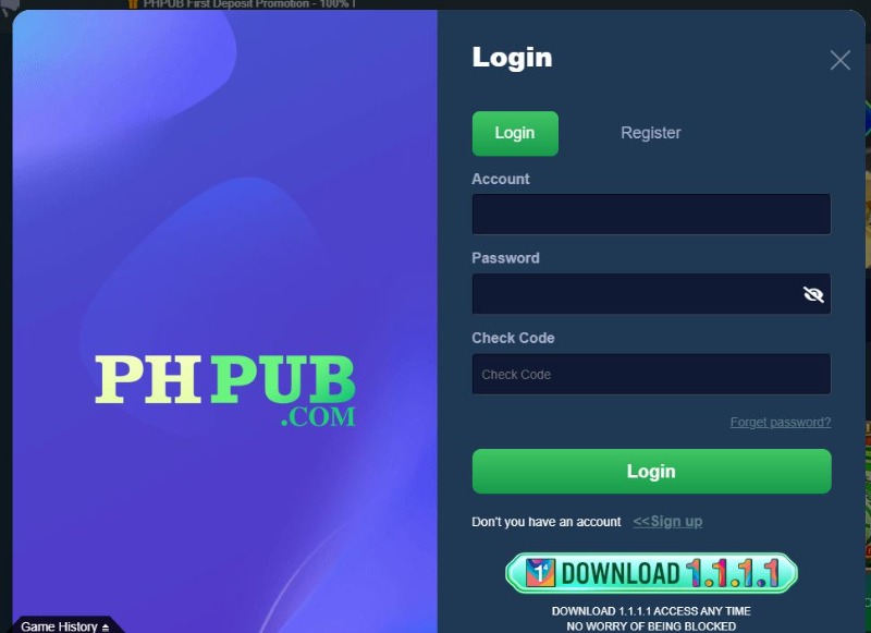 registering-and-logging-in-to-phpub-is-easy